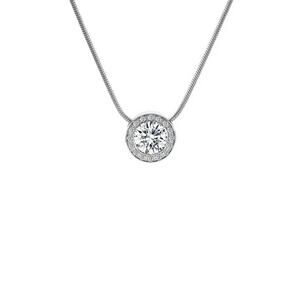 B.Tiff Aŭreolo 1ct Necklace Pendant w/ 16” Chain (Retail $150)